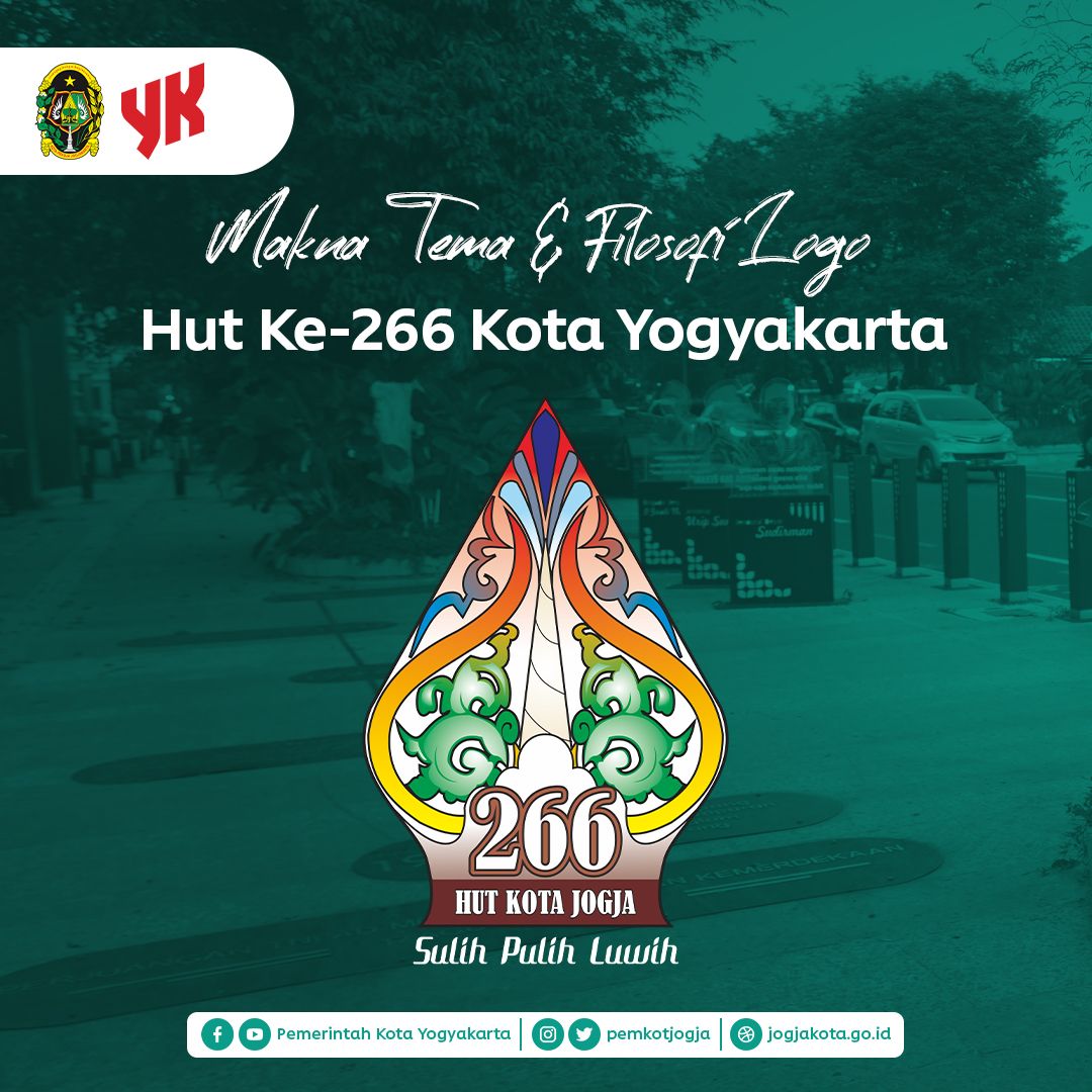 Makna Mendalam Dibalik Logo HUT Ke-266 Kota Yogyakarta