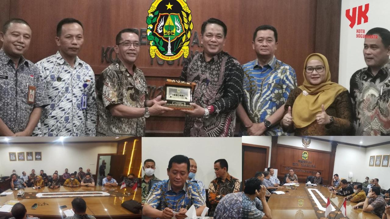 Kunjungan Kerja Pemerintah Kota Bandung Terkait Pembahasan Laporan Keterangan Pertanggungjawaban (LKPJ) Walikota TA 2022 di Pemerintah Kota Yogyakarta