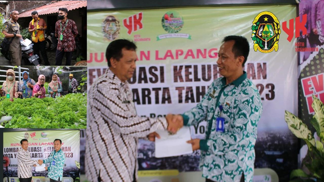 Klarifikasi dan Kunjungan Lapangan Evaluasi Perkembangan Kelurahan (Lomba Kelurahan) Tingkat Kota Yogyakarta Tahun 2023