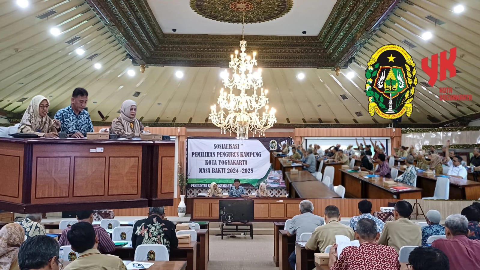 Sosialisasi Pemilihan Pengurus Kampung se-Kota Yogyakarta Masa Bhakti 2024-2028